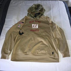 Nike NFL NY Giants Salute to Service Therma Hoodie